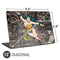 DC Comics Wonder Woman Vintage pose pattern Universal Laptop 12in (9.8 x 6.8in) Skin
